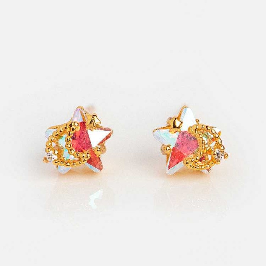 Local Eclectic Glow Star Stud Earrings