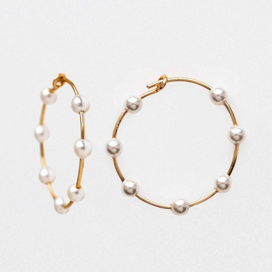 Local Eclectic Molly Petite Hoop Earrings