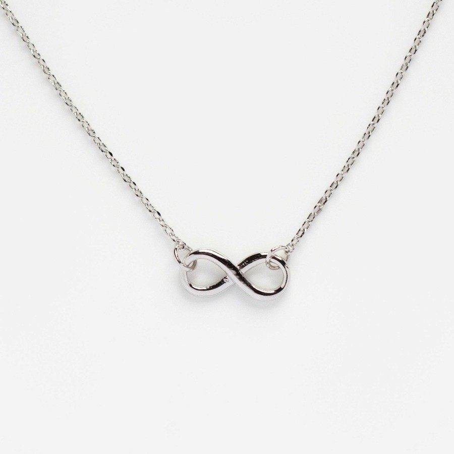 Local Eclectic The Summer I Turned Pretty Silver Infinity Necklace