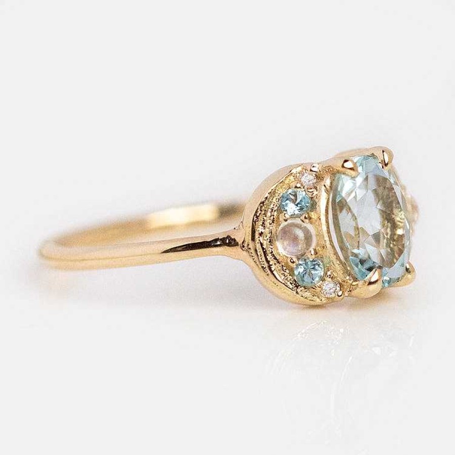 Local Eclectic Carolina Blue Ring