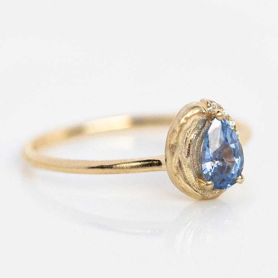 Local Eclectic French Blue Ring