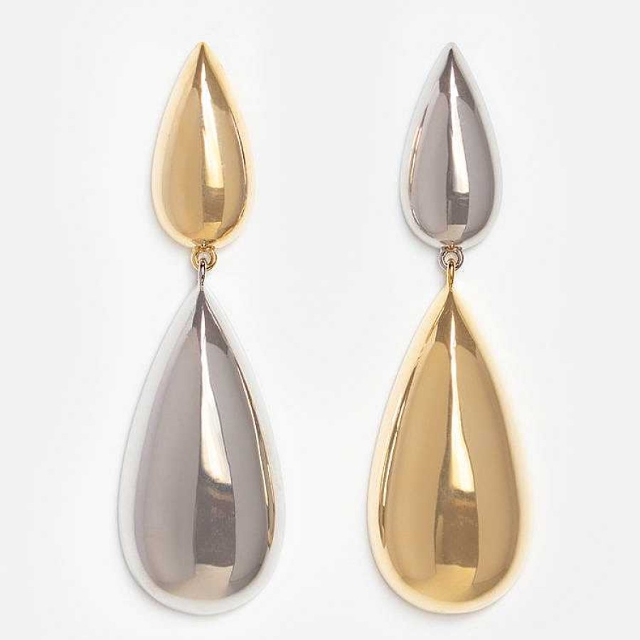 Local Eclectic Yosemite Mixed Metal Drop Earrings