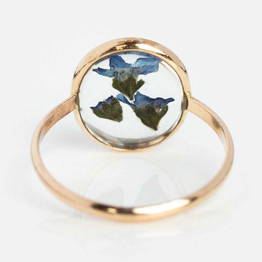 Local Eclectic Forget Me Not Ring