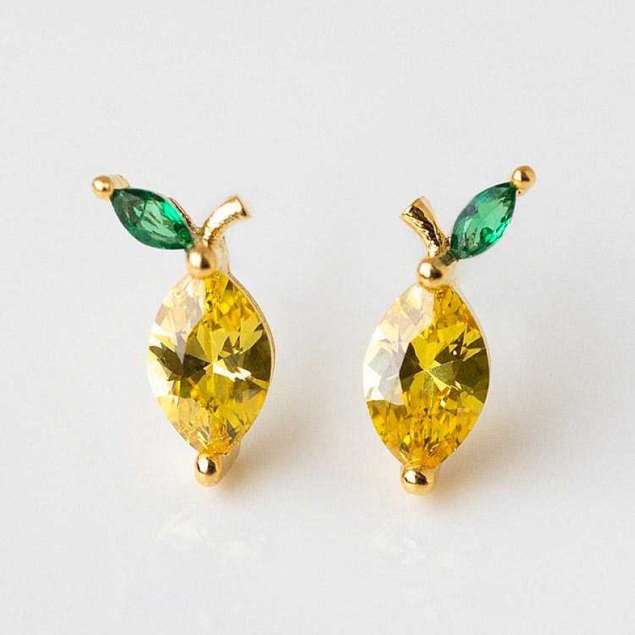 Local Eclectic Limoncello Stud Earrings