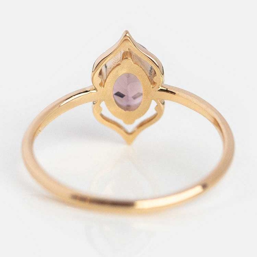 Local Eclectic Freya Watermelon Tourmaline Ring