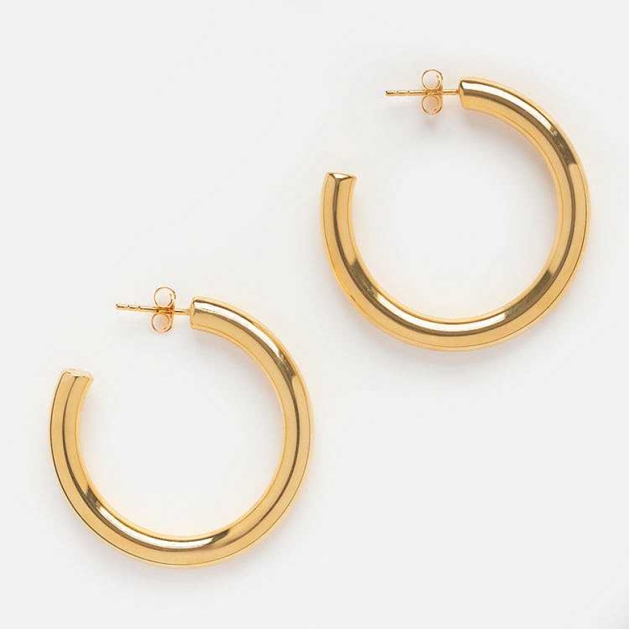 Local Eclectic Medium Tube Hoops