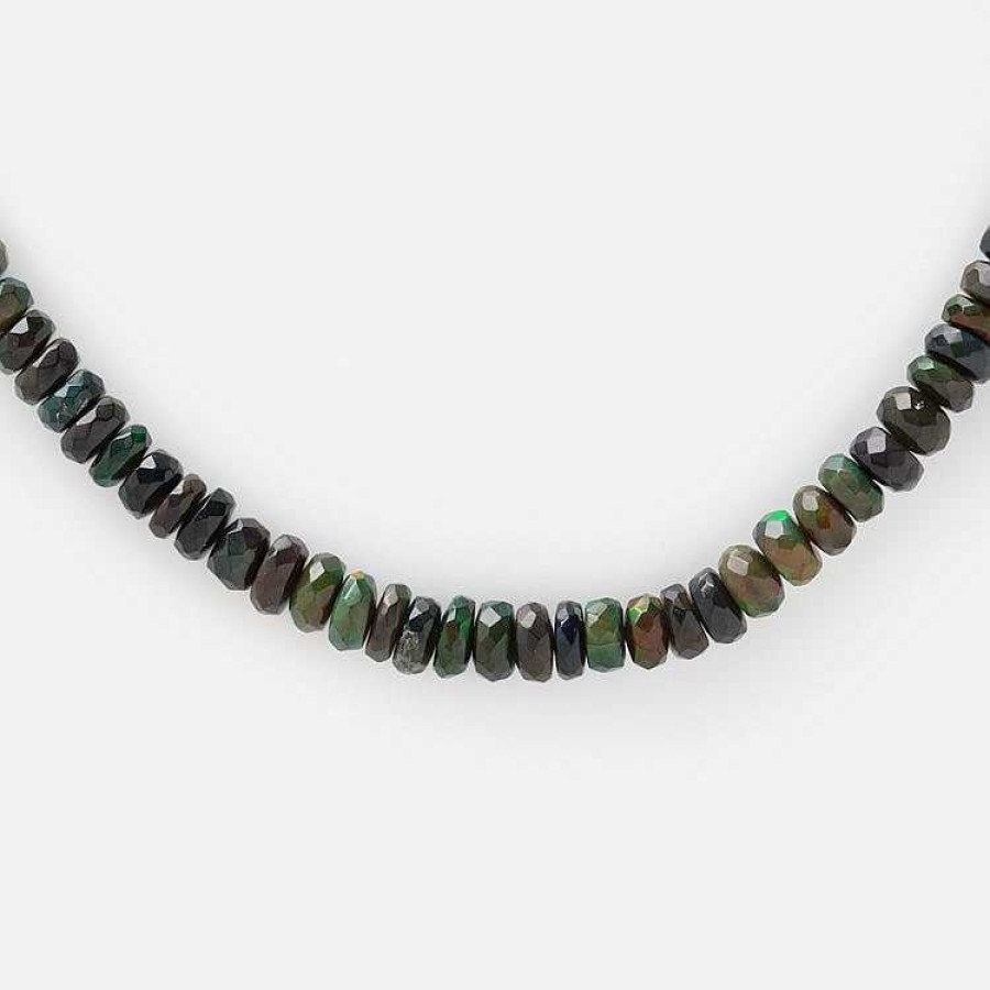 Local Eclectic Beaded Gemstone Necklace