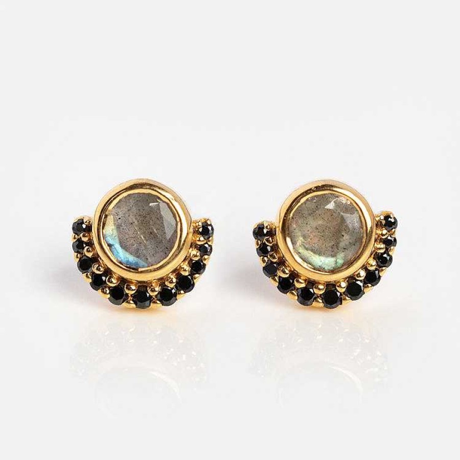 Local Eclectic Lunar Eclipse Studs