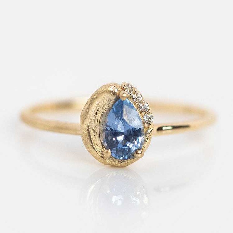 Local Eclectic French Blue Ring