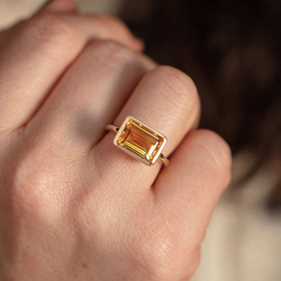 Local Eclectic Jojo Citrine Ring