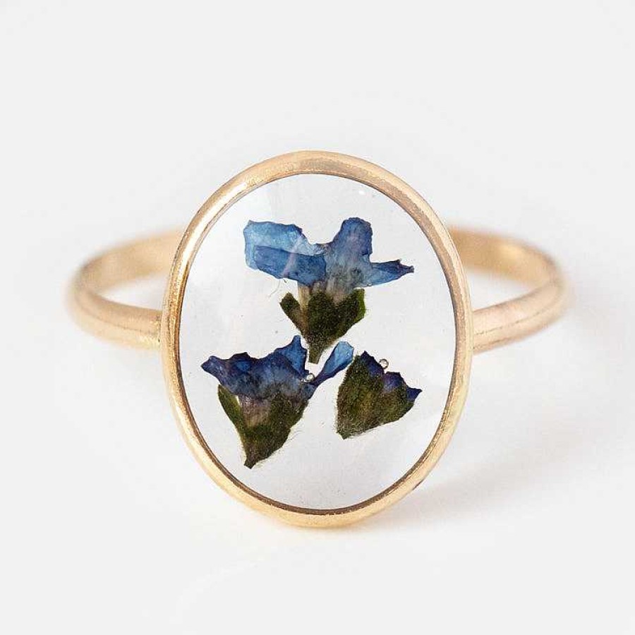 Local Eclectic Forget Me Not Ring