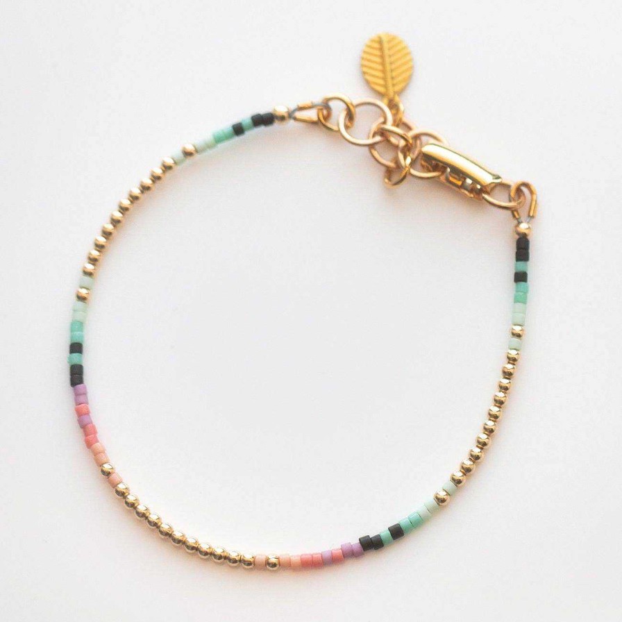 Local Eclectic Single Serpent Beaded Bracelet