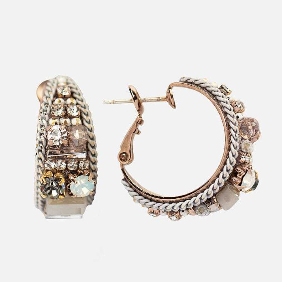 Local Eclectic Charleston Hoop Earrings