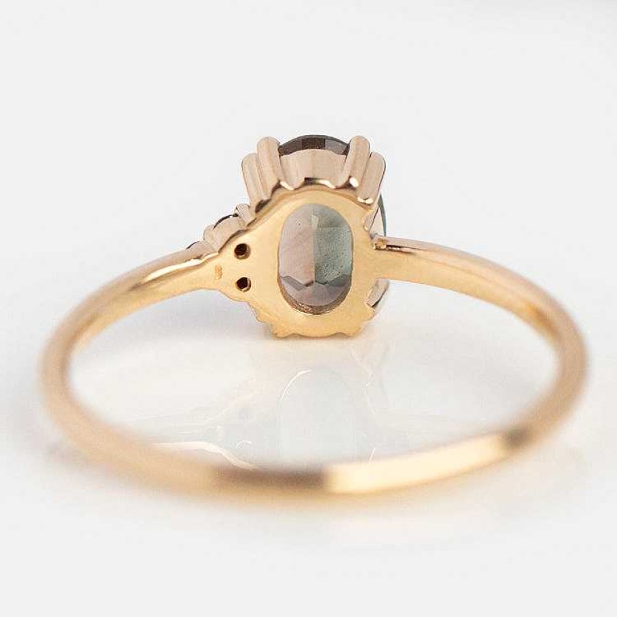 Local Eclectic Forba Sunstone Ring