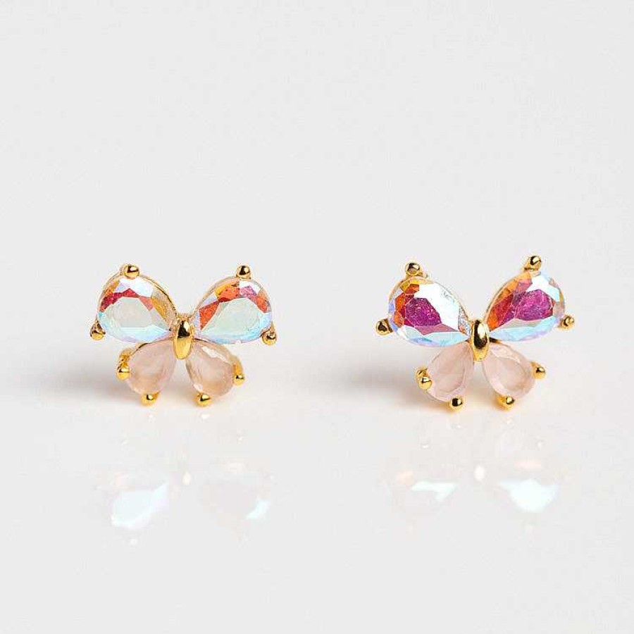 Local Eclectic Kaleidoscope Butterfly Stud Earrings