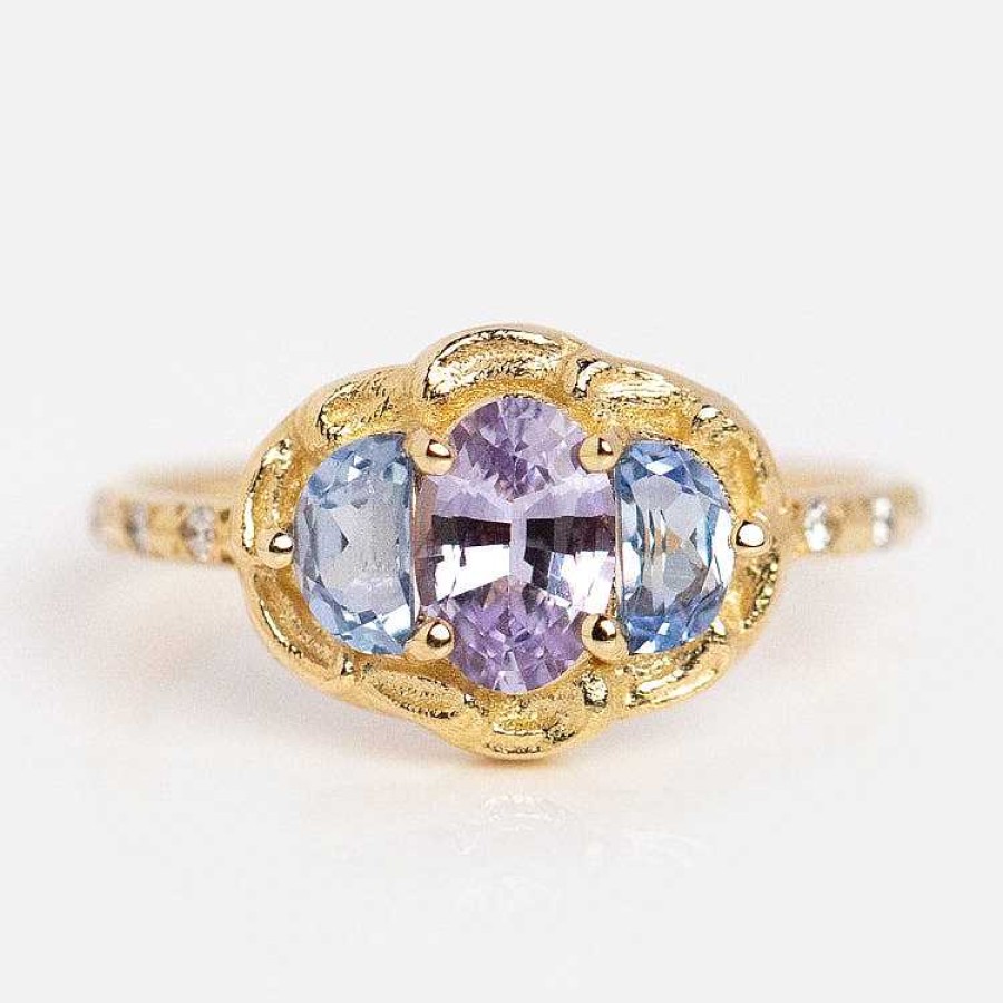 Local Eclectic Periwinkle Ring