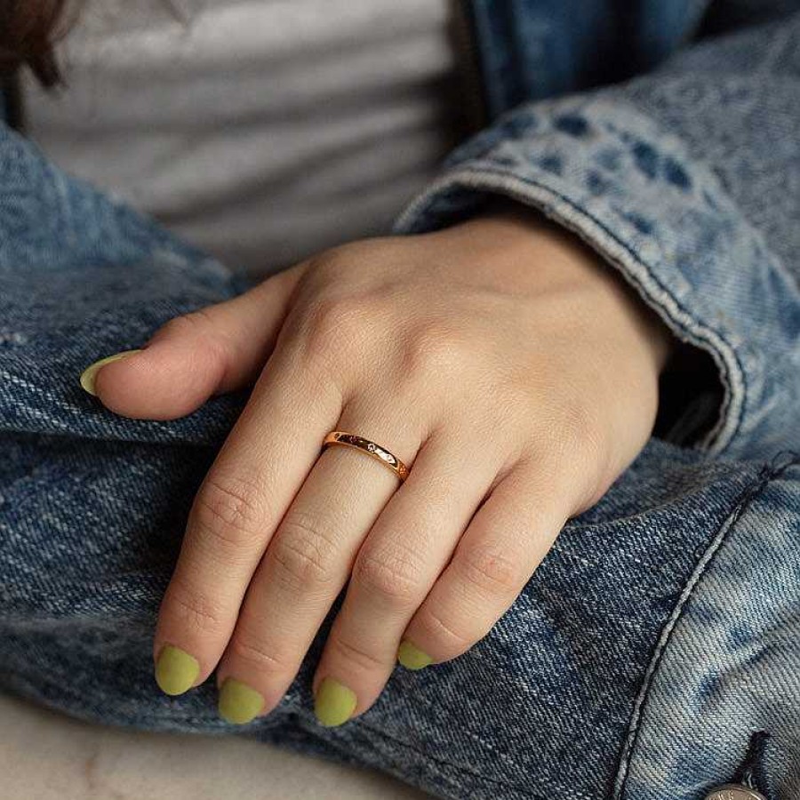 Local Eclectic Gold Starburst Ring