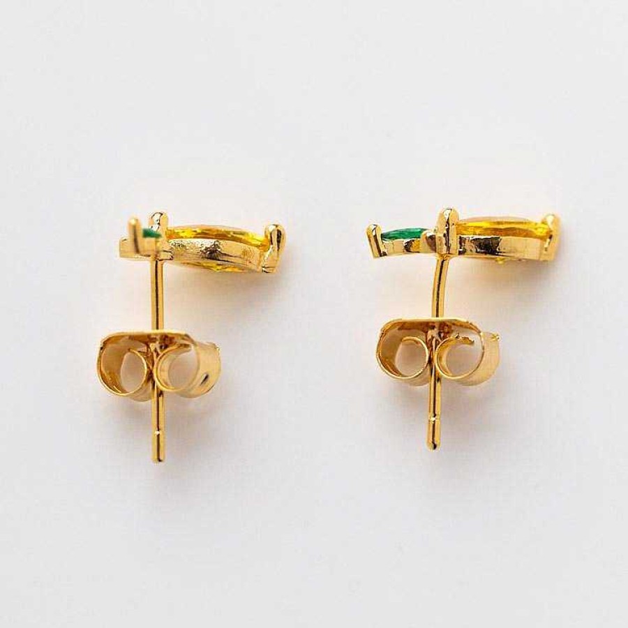 Local Eclectic Limoncello Stud Earrings