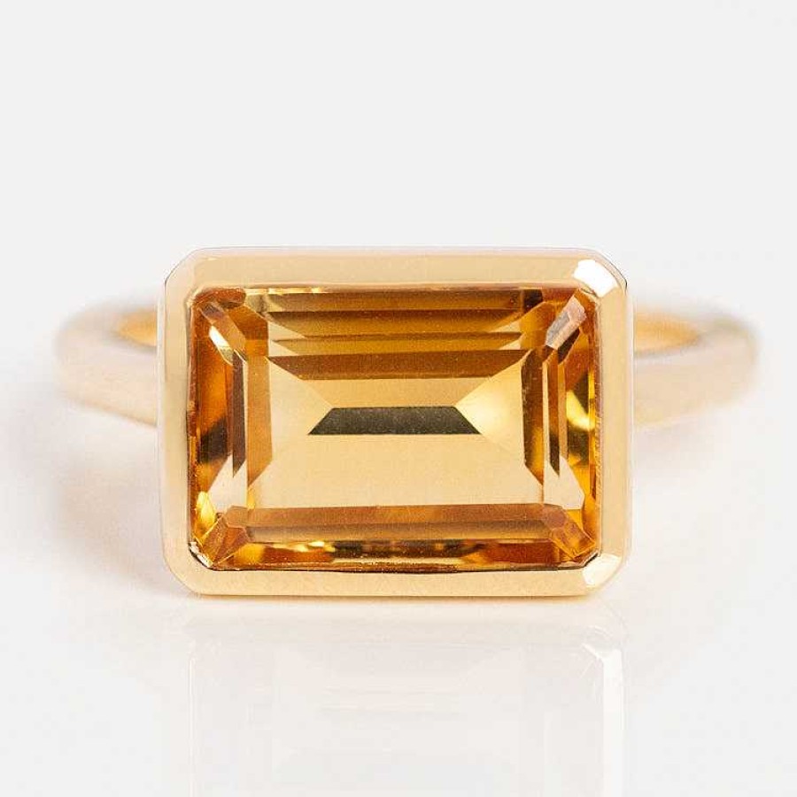 Local Eclectic Jojo Citrine Ring