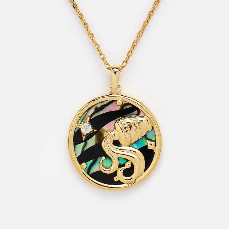 Local Eclectic Zodiac Pendant Necklace