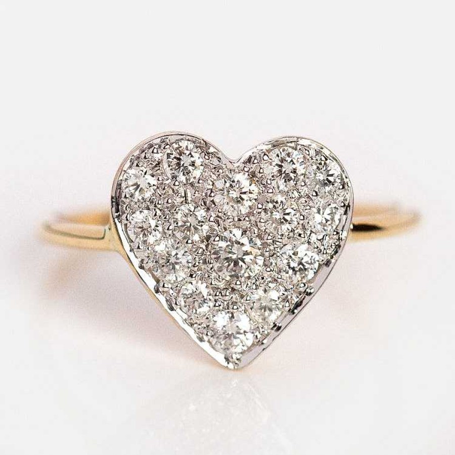 Local Eclectic Mi Corazon Diamond Ring