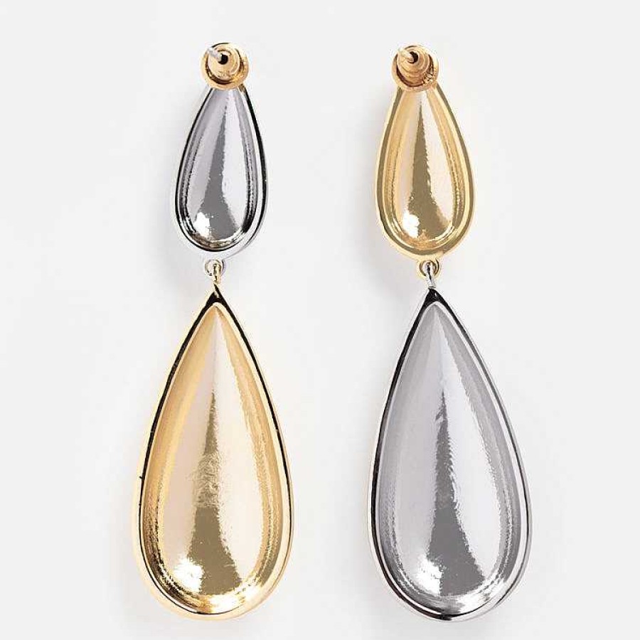 Local Eclectic Yosemite Mixed Metal Drop Earrings