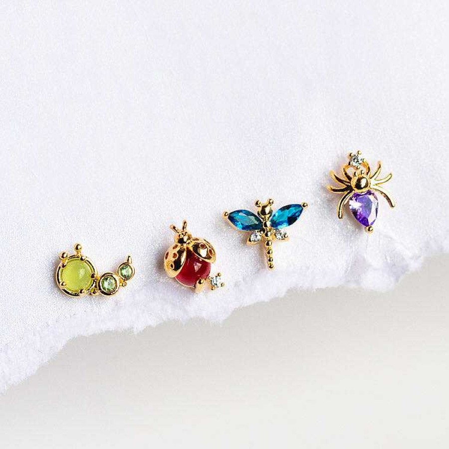 Local Eclectic Bug Me Stud Earring Set