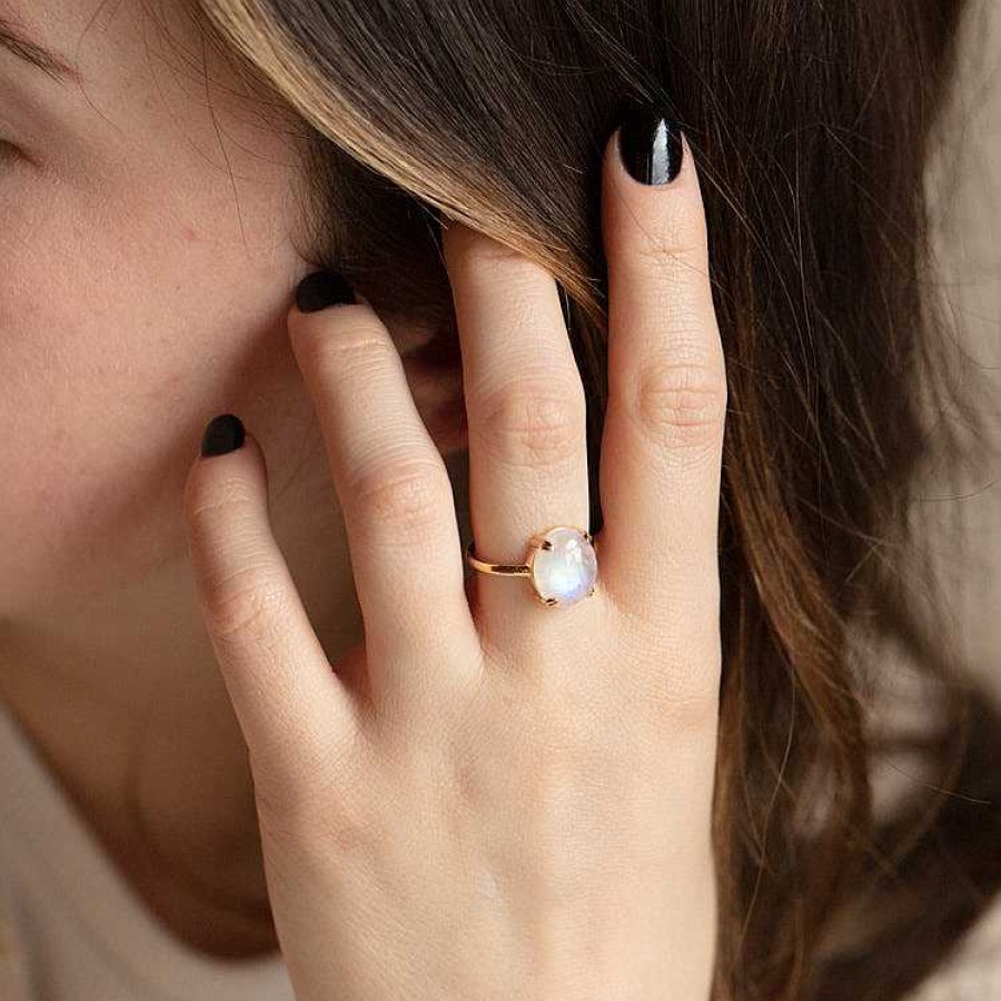 Local Eclectic Celina Moonstone Ring