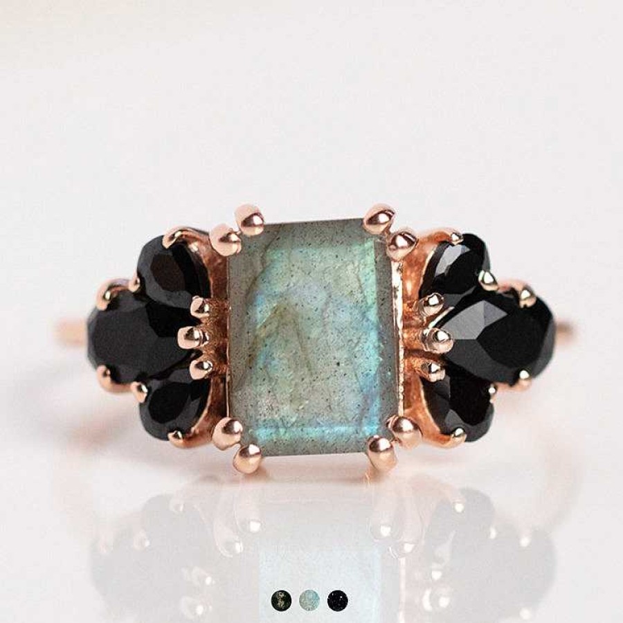 Local Eclectic Gemstone Empress Ring