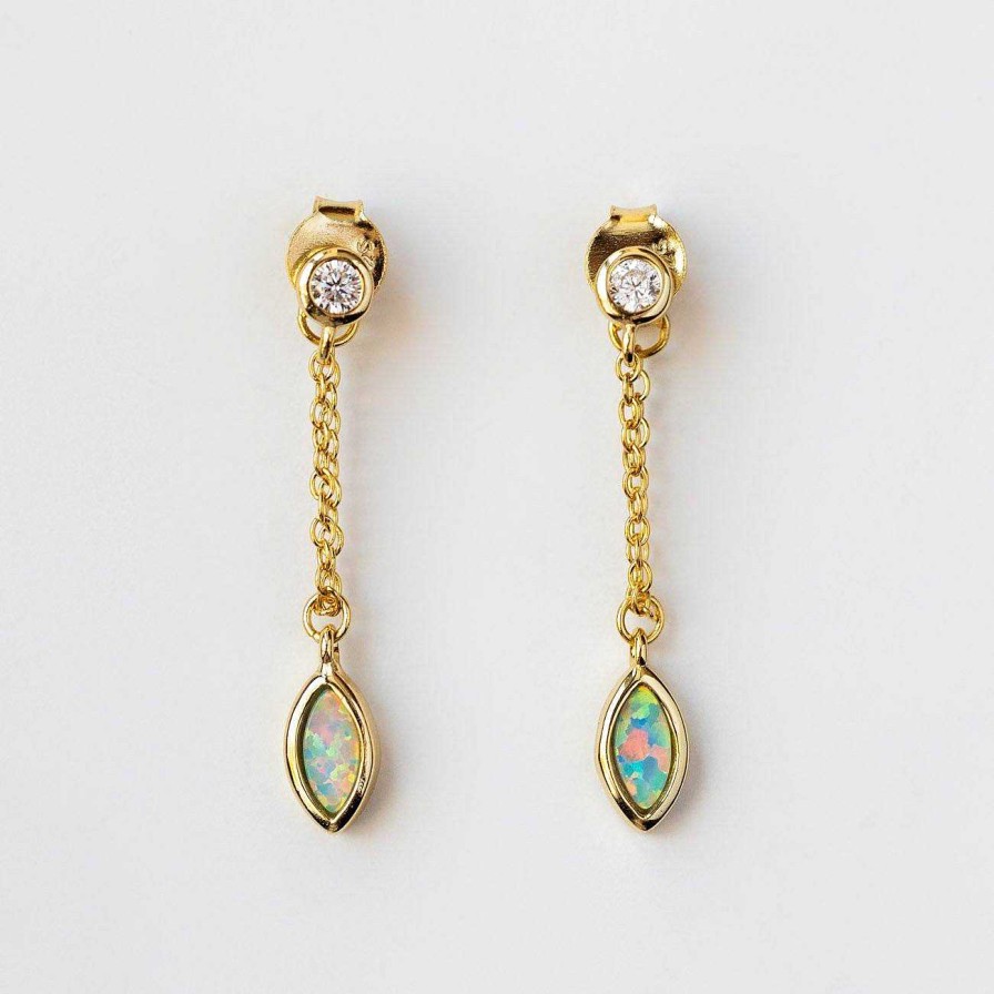 Local Eclectic Full Swing Opal Earrings