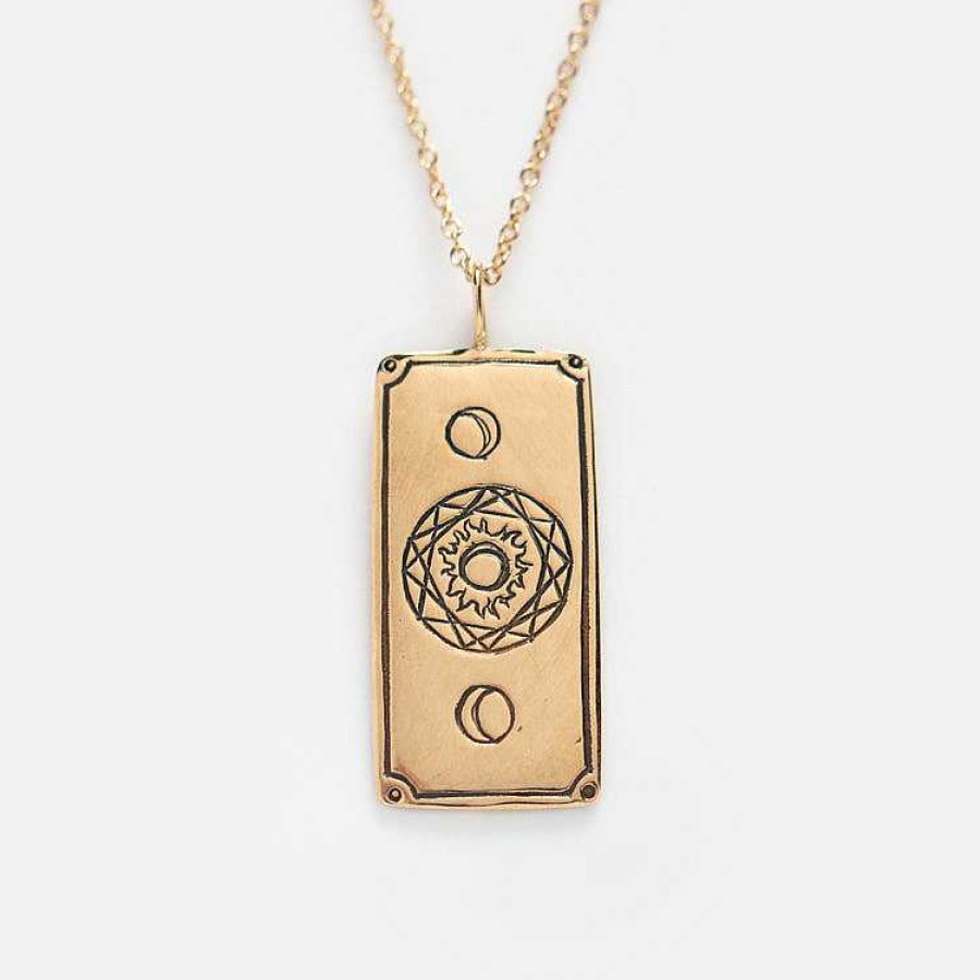 Local Eclectic The Magician Tarot Card Necklace